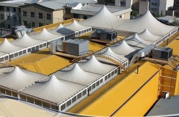 تنفيذ مشروع مظلات مدراس جدة